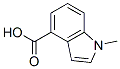 1-Methyl-1H-indole-4-carboxylic acid Structure,90924-06-4Structure