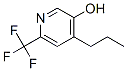 4-Propyl-6-trifluoromethyl-pyridin-3-ol Structure,910032-96-1Structure