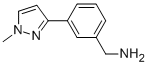 3-(1-Methyl-1H-pyrazol-3-yl)benzylamine Structure,910037-10-4Structure