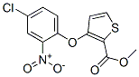 Methyl 3-(4-chloro-2-nitrophenoxy)thiophene-2-carboxylate Structure,91041-13-3Structure