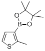 1,3,2-Dioxaborolane, 4,4,5,5-tetramethyl-2-(2-methyl-3- thienyl)- Structure,910553-12-7Structure