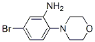 5-Bromo-2-morpholin-4-ylaniline Structure,91062-48-5Structure