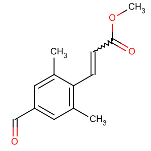 3-(4-Formyl-2,6-dimethyl-phenyl)-acrylic acid methyl ester Structure,910635-23-3Structure