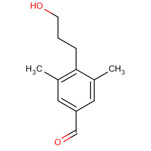 4-(3-Hydroxy-propyl)-3,5-dimethyl-benzaldehyde Structure,910635-30-2Structure