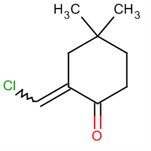 2-Chloromethylene-4,4-dimethyl-cyclohexanone Structure,910635-39-1Structure