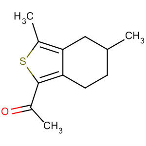 1-(3,5-Dimethyl-4,5,6,7-tetrahydro-benzo[c]thiophen-1-yl)-ethanone Structure,910635-73-3Structure