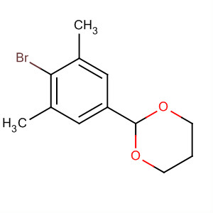 2-(4-Bromo-3,5-dimethyl-phenyl)-[1,3]dioxane Structure,910636-36-1Structure