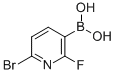 Boronic acid, (6-bromo-2-fluoro-3-pyridinyl)- Structure,910649-58-0Structure