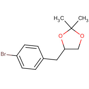 4-(4-Bromo-benzyl)-2,2-dimethyl-[1,3]dioxolane Structure,910814-35-6Structure