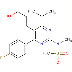 N-[4-(4-fluorophenyl)-5-[(1e)-3-hydroxy-1-propen-1-yl]-6-(1-methylethyl)-2-pyrimidinyl]-n-methyl-methanesulfonamide Structure,910867-08-2Structure