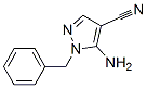 5-Amino-1-benzyl-1H-pyrazole-4-carbonitrile Structure,91091-13-3Structure