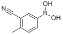 (3-Cyano-4-methylphenyl)boronic acid Structure,911210-49-6Structure