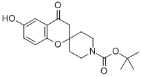 Tert-butyl 6-hydroxy-4-oxospiro[chroman-2,4’-piperidine]-1’-carboxylate Structure,911227-48-0Structure