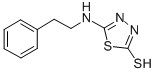 5-[(2-Phenylethyl)amino]-1,3,4-thiadiazole-2-thiol Structure,91129-85-0Structure