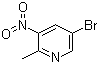 5-Bromo-2-Methyl-3-Nitropyridine Structure,911434-05-4Structure