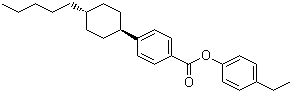 4-Ethylphenyl 4-(trans-4-pentylcyclohexyl)benzoate Structure,91223-44-8Structure