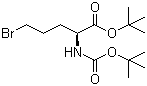 5-Bromo-n-[(tert-butoxy)carbonyl]-l-norvaline tert-butyl ester Structure,91229-86-6Structure