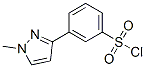 3-(1-Methyl-1H-pyrazol-3-yl)benzenesulphonyl chloride Structure,912569-59-6Structure