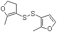 2,3-Dihydro-5-methyl-4-[(2-methyl-3-furanyl)dithio]furan Structure,91265-97-3Structure