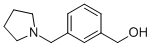 [3-(Pyrrolidin-1-ylmethyl)phenyl]methanol Structure,91271-59-9Structure