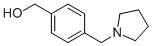 [4-(Pyrrolidin-1-ylmethyl)phenyl]methanol Structure,91271-60-2Structure