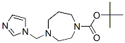 4-Imidazol-1-ylmethyl-[1,4]diazepane-1-carboxylic acid tert-butyl ester Structure,912763-08-7Structure