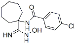 4-Chloro-N-[1-(N-hydroxycarbamimidoyl)-cycloheptyl]-benzamide Structure,912763-54-3Structure