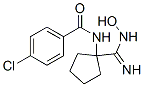 4-Chloro-N-[1-(N-hydroxycarbamimidoyl)-cyclopentyl]-benzamide Structure,912771-46-1Structure