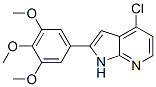 4-Chloro-2-(3,4,5-trimethoxyphenyl)-1H-pyrrolo[2,3-b]pyridine Structure,913083-71-3Structure