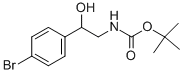 [2-(4-Bromo-phenyl)-2-hydroxy-ethyl]-carbamicacidtert-butylester Structure,913181-90-5Structure