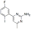 4-Methyl-6-(2-iodo-5-fluorophenyl)pyrimidin-2-amine Structure,913322-53-9Structure