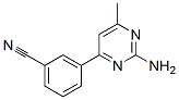 3-(2-Amino-6-methylpyrimidin-4-yl)benzonitrile Structure,913322-66-4Structure