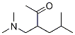 3-Dimethylaminomethyl-5-methylhexan-2-one Structure,91342-74-4Structure