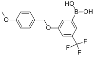 3-(4-Methoxy)benzyloxy-5-trifluoromethylphenylboronic acid Structure,913835-77-5Structure