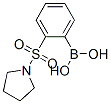 2-(Pyrrolidinylsulfonyl)phenylboronic acid Structure,913835-83-3Structure