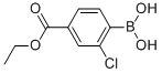 2-Chloro-4-(ethoxycarbonyl)phenylboronic acid Structure,913835-94-6Structure