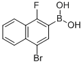 4-Bromo-1-fluoronaphthalene-2-boronic acid Structure,913836-09-6Structure