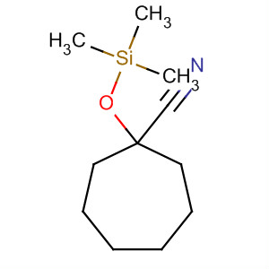 1-Trimethylsilyloxy-1-cycloheptanecarbonitrile Structure,91390-82-8Structure