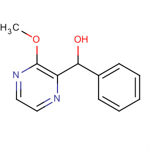 2-Pyrazinemethanol, 3-methoxy-.alpha.-phenyl- Structure,91392-53-9Structure