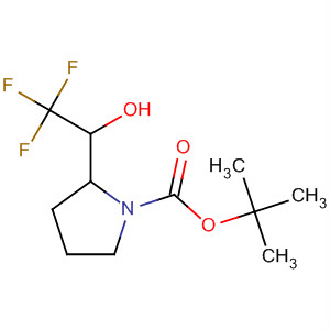 (S)-tert-butyl 2-(2,2,2-trifluoro-1-hydroxyethyl)pyrrolidine-1-carboxylate Structure,913979-68-7Structure