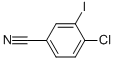 Benzonitrile, 4-chloro-3-iodo- Structure,914106-26-6Structure