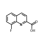 8-Fluoroquinoline-2-carboxylic acid Structure,914208-13-2Structure