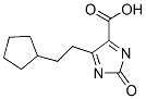 1H-Imidazole-4-carboxylic acid,5-(2-cyclopentylethyl)-2,3-dihydro-2-oxo- Structure,914219-71-9Structure