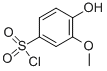 4-Hydroxy-3-methoxy-benzenesulphonyl chloride Structure,914261-11-3Structure