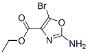 4-Oxazolecarboxylic acid, 2-amino-5-bromo-, ethyl ester Structure,914347-40-3Structure