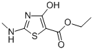 Ethyl 4-hydroxy-2-methylaminothiazole-5-carboxylate Structure,914347-44-7Structure