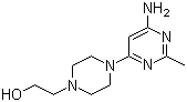 4-(6-Amino-2-methyl-4-pyrimidinyl)-1-piperazineethanol Structure,914347-48-1Structure