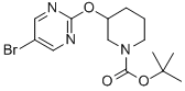 1-Boc-3-(5-bromopyrimidin-2-yloxy)piperidine Structure,914347-76-5Structure