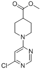 1-(6-Chloropyrimidin-4-Yl)Piperidine-4-Carboxylicacidmethylester Structure,914347-88-9Structure