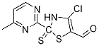 4-Chloro-2-(4-methylpyrimidin-2-ylthio)thiazole-5-carbaldehyde Structure,914348-70-2Structure